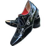 Sapato Masculino Em Couro Social Executivo Preto Jackson Italian Collection Ref: 1170 