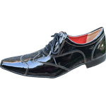 Sapato Masculino Em Couro Social Executivo Preto Jackson Italian Collection Ref: 1170 