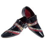 Sapato Masculino Italiano Em Couro Losurdo Preto Ref: 279 Preto