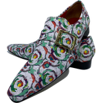 Sapato Masculino Italiano Em Couro Carvalho Mocassim Ref: 296 Branco Branco
