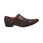 Sapato Masculino Italiano Em Couro Blasko Marrom Ref: 566 Marrom