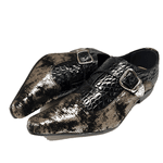 Sapato Masculino Italiano Em Couro Dourado Primal Ref: 7092 Dourado