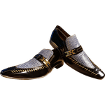 Sapato marrom envernizado on sale