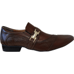 Sapato Masculino Italiano Couro Marrom Chromo