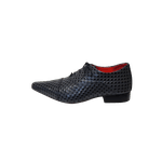 Sapato Masculino Italiano Em Couro Preto Trice Ref: 681