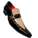 Sapato Masculino Italiano Em Couro Caramelo Tricê Ref: 694