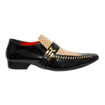 Sapato Masculino Italiano Em Couro Caramelo Tricê Ref: 694