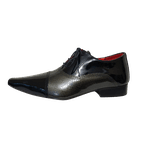 Sapato Masculino Italiano Em Couro Cobre Oxford
