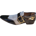 Sapato Masculino Em Couro - Italian Collection - Chessman - Branco