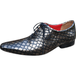 Sapato Masculino Em Couro - Italian Collection - Grey Snake - Cinza
