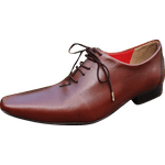 Sapato Masculino Em Couro - Italian Collection - Brown Horse - Marrom