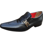 Sapato Masculino Em Couro - Italian Collection - Full Stars - Preto