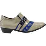 Sapato Masculino Em Couro Social Executivo Branco Veneza Collection