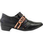 Sapato Masculino Em Couro Social Executivo Preto Veneza Collection