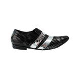 Sapato Masculino Em Couro Social Executivo Prata Veneza Collection