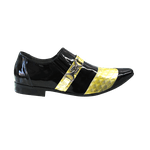 Sapato Masculino Em Couro Social Executivo Amarelo Veneza Collection