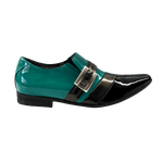 Sapato Masculino Em Couro Social Executivo Verde Veneza Collection