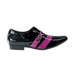 Sapato Masculino Em Couro Social Executivo Preto Rosa Veneza Collection outlet