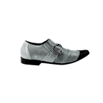 Sapato Masculino Em Couro Social Executivo Prata Veneza Collection