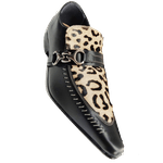 Sapato Masculino Italiano Em Couro Social Executivo Em Couro - Branco - White Tiger