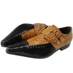 Sapato Masculino Em Couro Social Executivo Social Executivo Em Couro - Marrom - Brown Night
