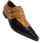 Sapato Masculino Em Couro Social Executivo Social Executivo Em Couro - Marrom - Brown Night