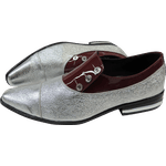 Sapato Masculino Em Couro Social Executivo - Montreal Collection - Gray Bordeaux
