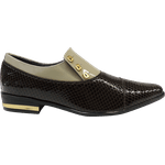 Sapato Masculino Em Couro Social Executivo - Montreal Collection - Coffe Break