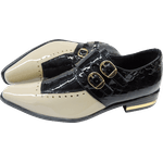Sapato Masculino Em Couro Social Executivo - Montreal Collection - Coffe & Milk