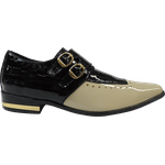 Sapato Masculino Em Couro Social Executivo - Montreal Collection - Coffe & Milk