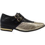 Sapato Masculino Em Couro Social Executivo - Montreal Collection - Silver Cowboy - Ref: 2042