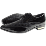 Sapato Masculino Em Couro Social Executivo - Montreal Collection - Dark Stars