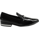 Mocassim Masculino Em Couro - Preto - Black Suit