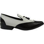 Mocassim Masculino Em Couro - Branco - Nicéphore