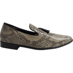 Mocassim Masculino Em Couro - Branco - Le Blanc Snake