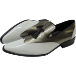 Mocassim Masculino Em Couro - Branco - Gray Knight