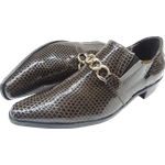 Sapato Masculino Em Couro Social Executivo Preto Skuna Veneza Collection Ref:533