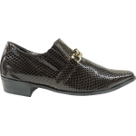 Sapato Masculino Em Couro Social Executivo Preto Skuna Veneza Collection Ref:533