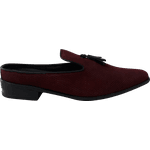 Mule Masculino Em Couro - Babuche - Bordeaux - Ref: 2099