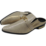 Mule Masculino Em Couro - Babuche - All Blank - Ref: 2087