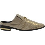 Mule Masculino Em Couro - Babuche - All Blank - Ref: 2087