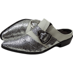 Mule Masculino Em Couro - Babuche - Grey Whistle - Ref: 573