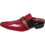 Mule Masculino Em Couro - Babuche - Rouge - Ref: 183