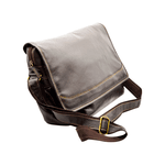 Bolsa Carteiro Marrom Em Couro Floter Marrom Riviera Ref: 815