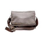 Bolsa Carteiro Marrom Em Couro Floter Marrom Riviera Ref: 815