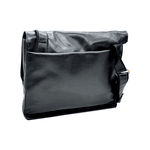 Bolsa Carteiro Marrom Em Couro Floter Preto Sam's Ref: 810