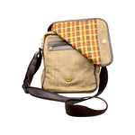Bolsa Carteiro Marrom Em Couro Envelhecido Jones Ref: 787
