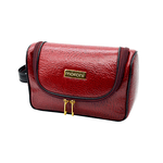 Necessaire Feminina Em Couro K9 Vermelho Risqué Ref: 24