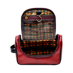 Necessaire Feminina Em Couro K9 Vermelho Risqué Ref: 24