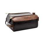 Necessaire Feminina Em Couro K9 Marrom Madamme Ref: 32